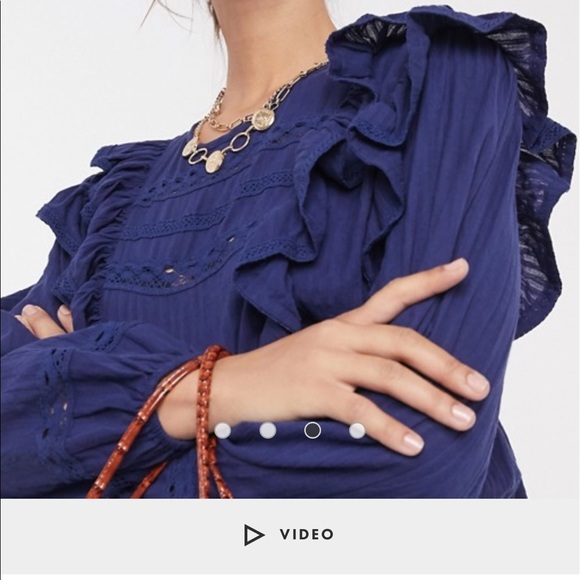 ASOS ruffle top. - Picture 2 of 12